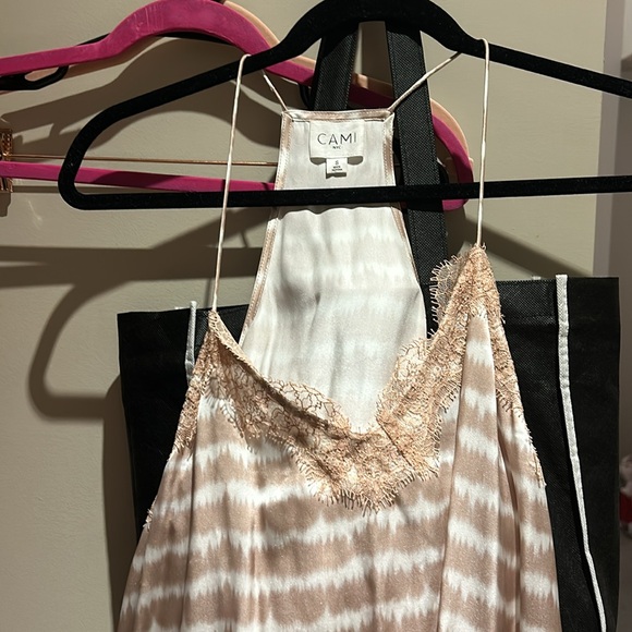 Like new cami silk tie die tank top - Picture 2 of 5
